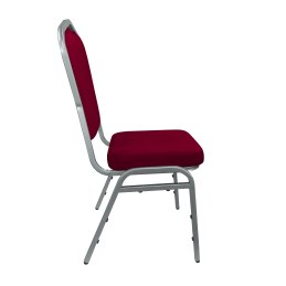 Krzesło Vega welur z metalowym stelażem