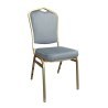 Krzesło Vega tkanina Welur bankietowe konferencyjne stelaż metalowy