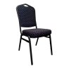 Krzesło Vega tkanina Sparta bankietowe konferencyjne stelaż metalowy
