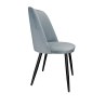 Krzesło welurowe GOYA  Nowoczesne krzesło do salonu, jadalni i kuchni