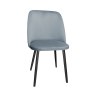 Krzesło welurowe GOYA  Nowoczesne krzesło do salonu, jadalni i kuchni