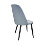 Krzesło welurowe GOYA  Nowoczesne krzesło do salonu, jadalni i kuchni