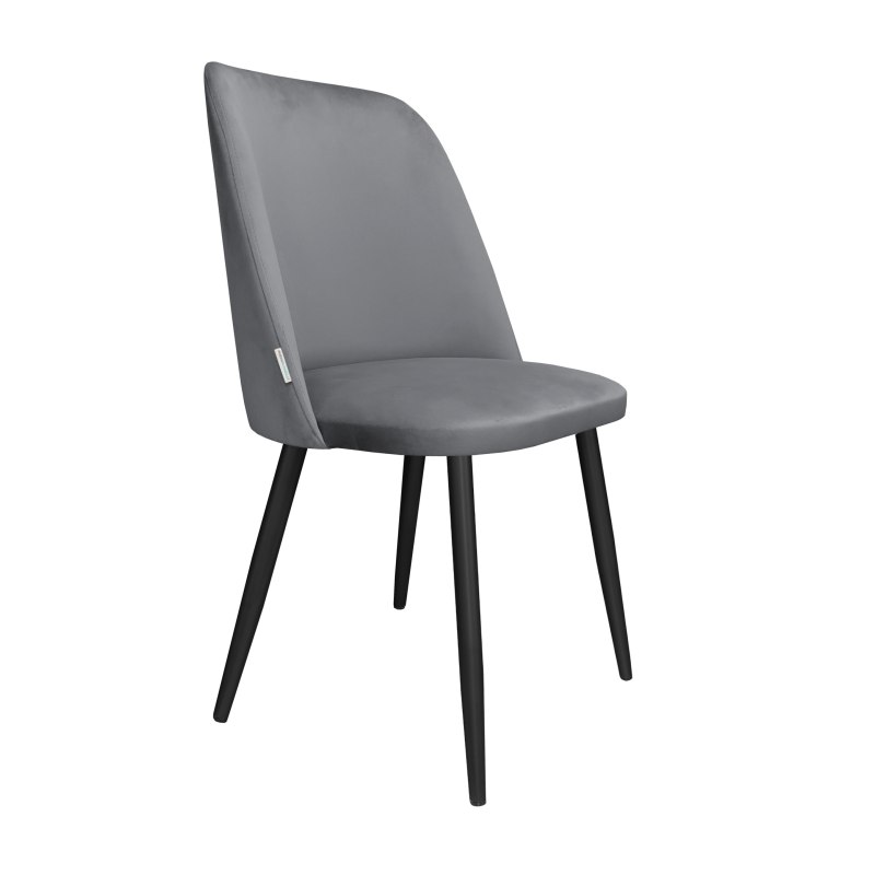 Krzesło welurowe GOYA  Nowoczesne krzesło do salonu, jadalni i kuchni