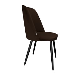 Krzesło welurowe GOYA  Nowoczesne krzesło do salonu, jadalni i kuchni