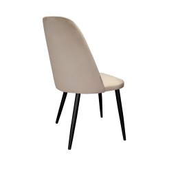 Krzesło welurowe GOYA  Nowoczesne krzesło do salonu, jadalni i kuchni