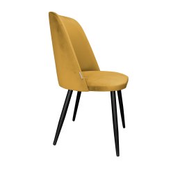 Krzesło welurowe GOYA  Nowoczesne krzesło do salonu, jadalni i kuchni