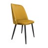 Krzesło welurowe GOYA  Nowoczesne krzesło do salonu, jadalni i kuchni
