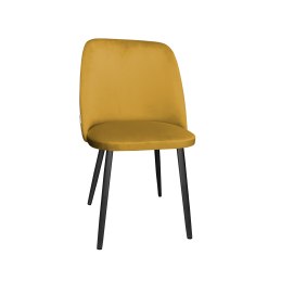 Krzesło welurowe GOYA  Nowoczesne krzesło do salonu, jadalni i kuchni