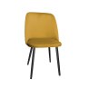 Krzesło welurowe GOYA  Nowoczesne krzesło do salonu, jadalni i kuchni