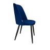 Krzesło welurowe GOYA  Nowoczesne krzesło do salonu, jadalni i kuchni