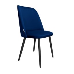 Krzesło welurowe GOYA  Nowoczesne krzesło do salonu, jadalni i kuchni