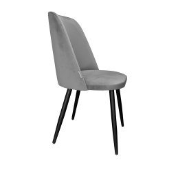Krzesło welurowe GOYA  Nowoczesne krzesło do salonu, jadalni i kuchni