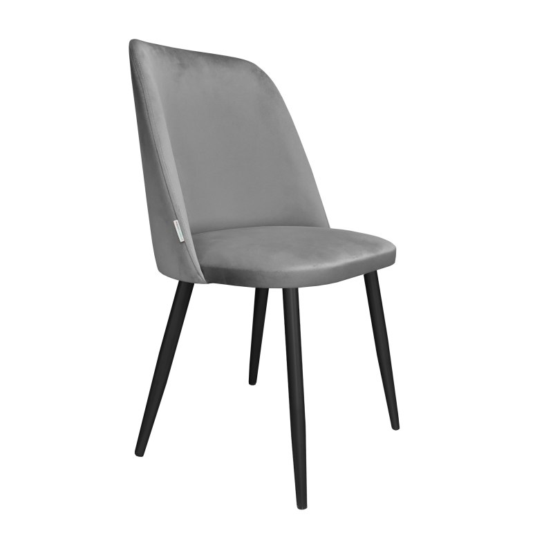 Krzesło welurowe GOYA  Nowoczesne krzesło do salonu, jadalni i kuchni