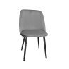 Krzesło welurowe GOYA  Nowoczesne krzesło do salonu, jadalni i kuchni