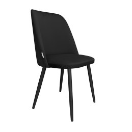 Krzesło welurowe GOYA  Nowoczesne krzesło do salonu, jadalni i kuchni