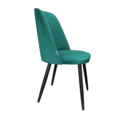 Krzesło welurowe GOYA  Nowoczesne krzesło do salonu, jadalni i kuchni