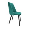 Krzesło welurowe GOYA  Nowoczesne krzesło do salonu, jadalni i kuchni