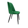 Krzesło welurowe GOYA  Nowoczesne krzesło do salonu, jadalni i kuchni