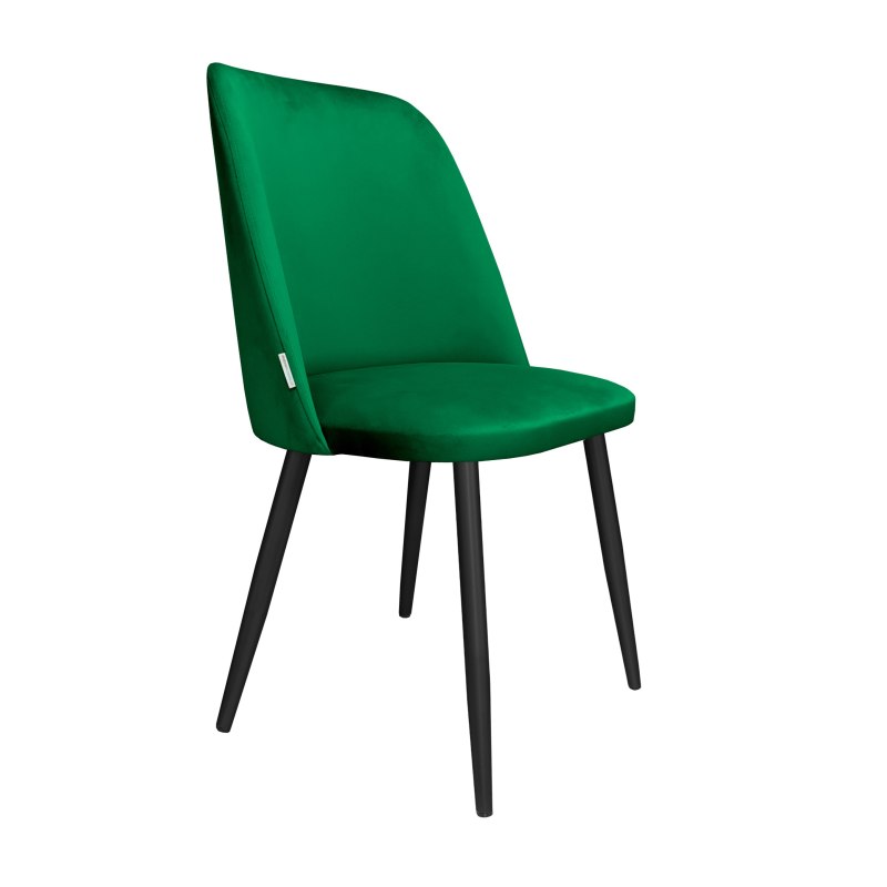 Krzesło welurowe GOYA  Nowoczesne krzesło do salonu, jadalni i kuchni