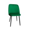 Krzesło welurowe GOYA  Nowoczesne krzesło do salonu, jadalni i kuchni