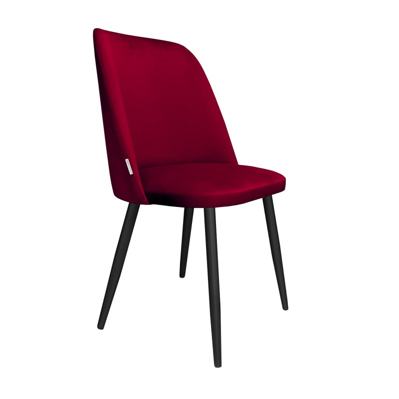 Krzesło welurowe GOYA  Nowoczesne krzesło do salonu, jadalni i kuchni