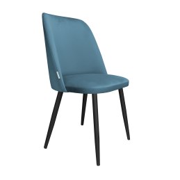 Krzesło welurowe GOYA  Nowoczesne krzesło do salonu, jadalni i kuchni