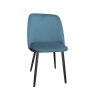 Krzesło welurowe GOYA  Nowoczesne krzesło do salonu, jadalni i kuchni