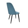 Krzesło welurowe GOYA  Nowoczesne krzesło do salonu, jadalni i kuchni
