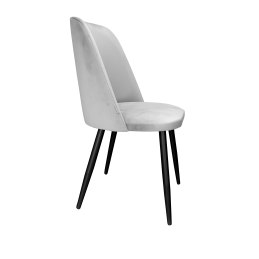 Krzesło welurowe GOYA  Nowoczesne krzesło do salonu, jadalni i kuchni