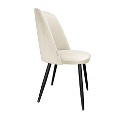 Krzesło welurowe GOYA  Nowoczesne krzesło do salonu, jadalni i kuchni