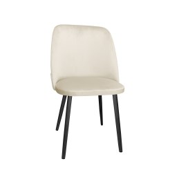 Krzesło welurowe GOYA  Nowoczesne krzesło do salonu, jadalni i kuchni