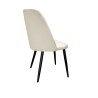 Krzesło welurowe GOYA  Nowoczesne krzesło do salonu, jadalni i kuchni