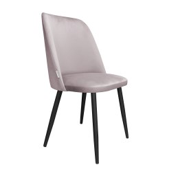 Krzesło welurowe GOYA  Nowoczesne krzesło do salonu, jadalni i kuchni