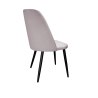 Krzesło welurowe GOYA  Nowoczesne krzesło do salonu, jadalni i kuchni