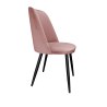 Krzesło welurowe GOYA  Nowoczesne krzesło do salonu, jadalni i kuchni