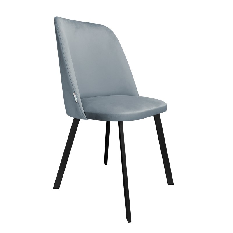 Krzesło welurowe GOYA  Nowoczesne krzesło do salonu, jadalni i kuchni