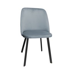 Krzesło welurowe GOYA  Nowoczesne krzesło do salonu, jadalni i kuchni