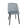 Krzesło welurowe GOYA  Nowoczesne krzesło do salonu, jadalni i kuchni