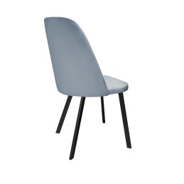 Krzesło welurowe GOYA  Nowoczesne krzesło do salonu, jadalni i kuchni