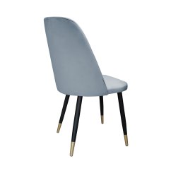 Krzesło welurowe GOYA  Nowoczesne krzesło do salonu, jadalni i kuchni