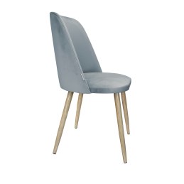 Krzesło welurowe GOYA  Nowoczesne krzesło do salonu, jadalni i kuchni
