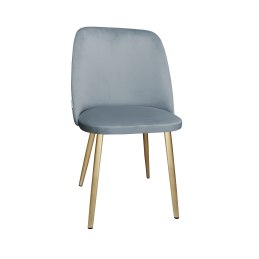 Krzesło welurowe GOYA  Nowoczesne krzesło do salonu, jadalni i kuchni