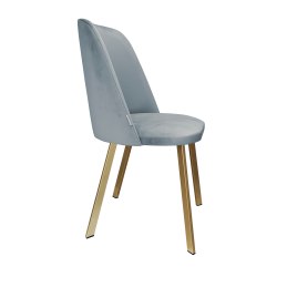Krzesło welurowe GOYA  Nowoczesne krzesło do salonu, jadalni i kuchni