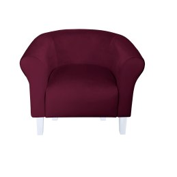Fotel Milo tkanina welur - elegancki fotel tapicerowany
