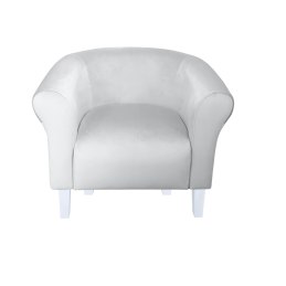 Fotel Milo tkanina welur - elegancki fotel tapicerowany