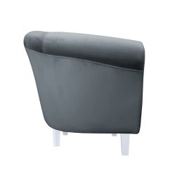Fotel Milo tkanina welur - elegancki fotel tapicerowany