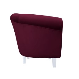 Fotel Milo tkanina welur - elegancki fotel tapicerowany