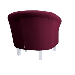 Fotel Milo tkanina welur - elegancki fotel tapicerowany