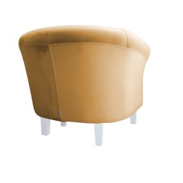 Fotel Milo tkanina welur - elegancki fotel tapicerowany
