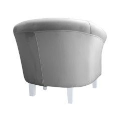 Fotel Milo tkanina welur - elegancki fotel tapicerowany